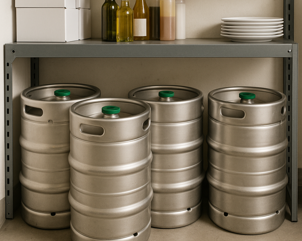 barril bien almacenado